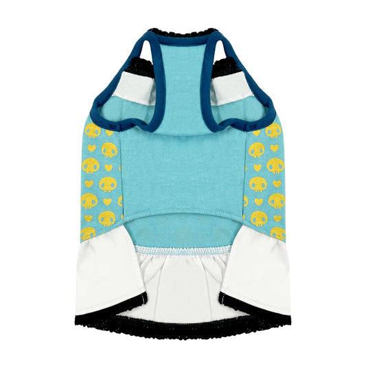 PUPPY DOG CLOTHING SERIES KUROMI & SKULL AQUA